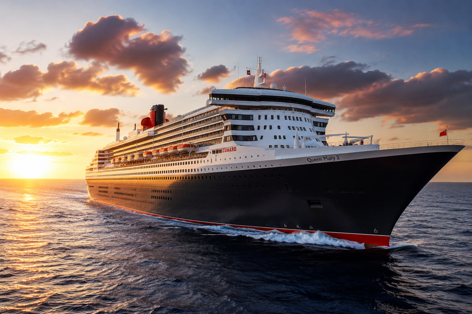 Win a 7-Day Transatlantic Cruise on The Queen Mary 2